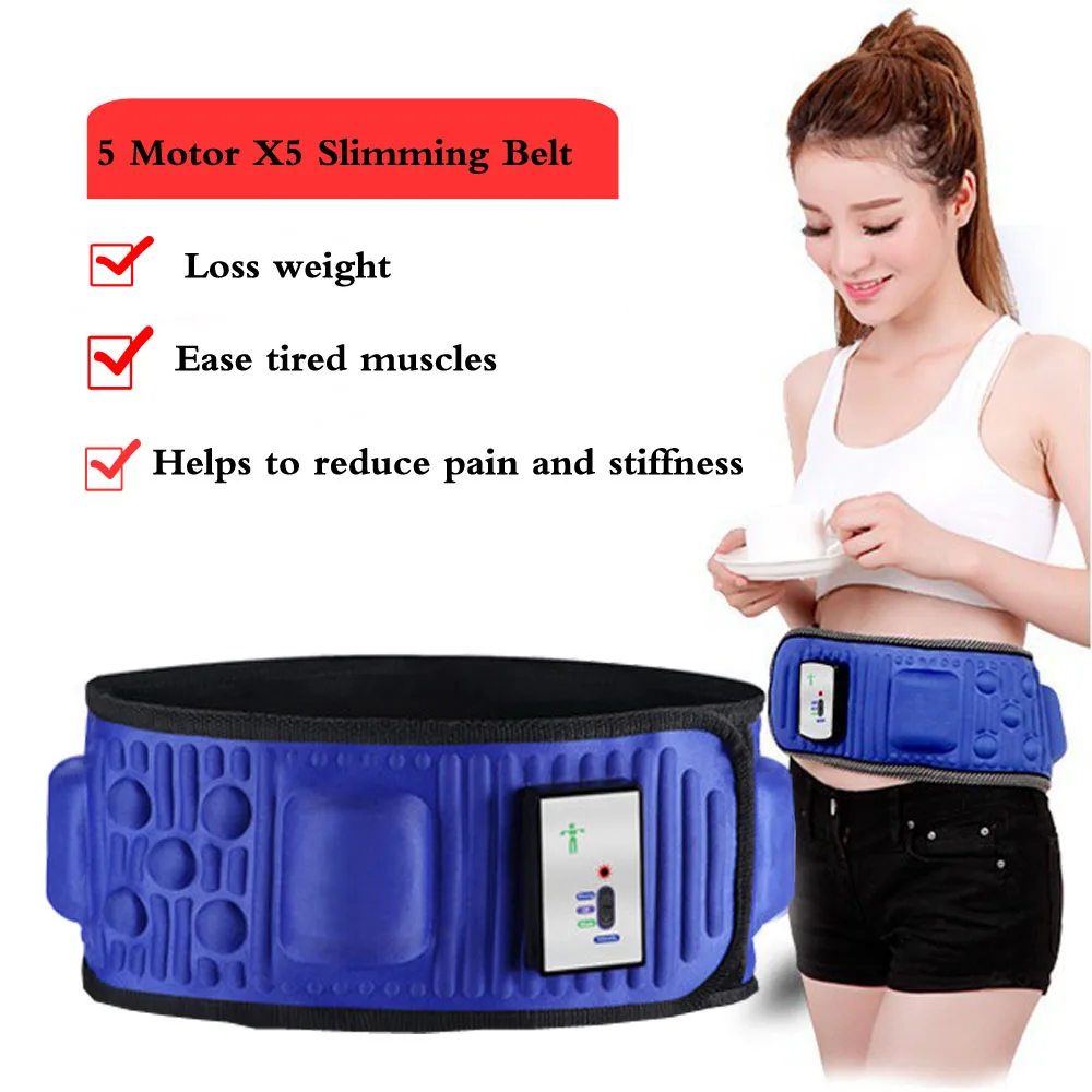 Buy Electric Vibrating Slimming Belt 5 Motor Massage