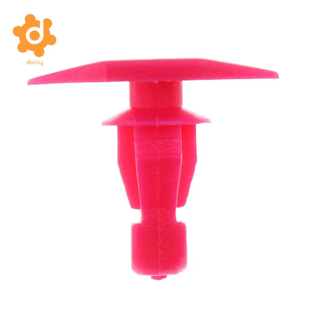 100 Pieces Nylon Car Sealing Strip Panel Rivets Fasteners for Nissan Pickup