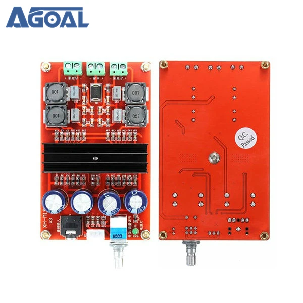 

2x100W TPA3116 D2 Dual Channel Digital Audio Amplifier Board 12V-24V For DIY Free Shipping