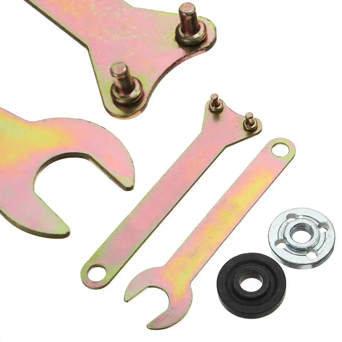 

Metal Angle Grinder 100 Lock Flange Nut w/ Spanner Wrench Replacement