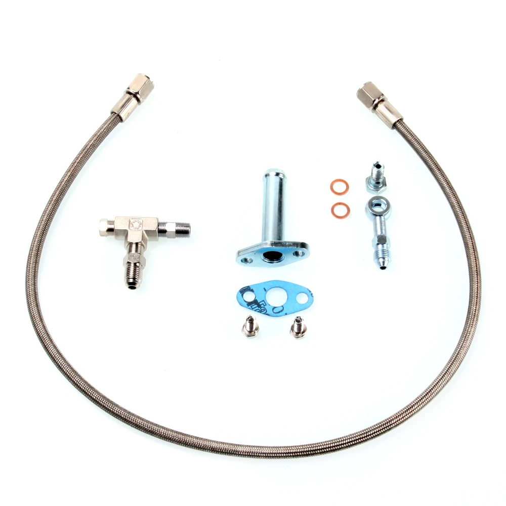 

Kinugawa Turbo Oil Feed and Return Line Kit for HITACHI HT06 Turbocharger