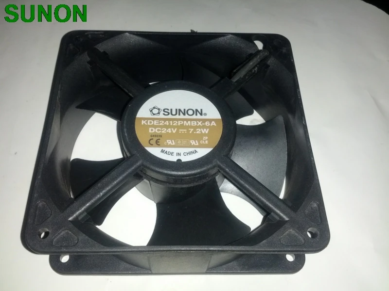 Для Sunon KDE2412PMBX 6A DC24V 7 2 W серверный квадратный вентилятор wire 120x120x38mm|square fan|server fanfan sunon