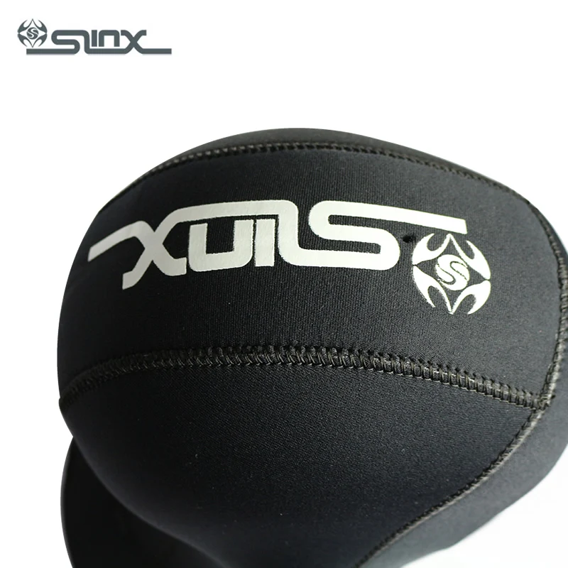 SLINX 3 мм Неопреновая Маска для дайвинга для мужчин и женщин, маска для дайвинга с полным лицом, шея шапка, водонепроницаемые защитные от
