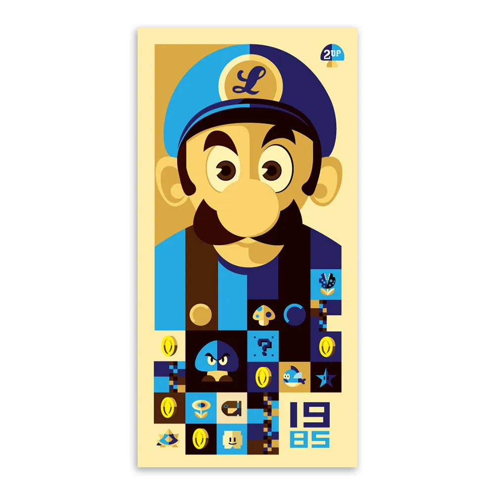 Anime Japonais Jeu Super Mario Bros Bowser Yoshi Dessin Anime Mur Art Toile Peinture Affiches Et Impressions Mur Photos Bebe Enfants Chambre Pepiniere Decor 30 40 Cm Decoration De Chambre D Enfant Ameublement