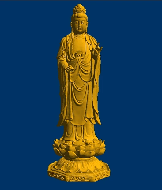 3D модель рельеф STL модели форматов файлов стоя Avalokitesvara 1 | Инструменты