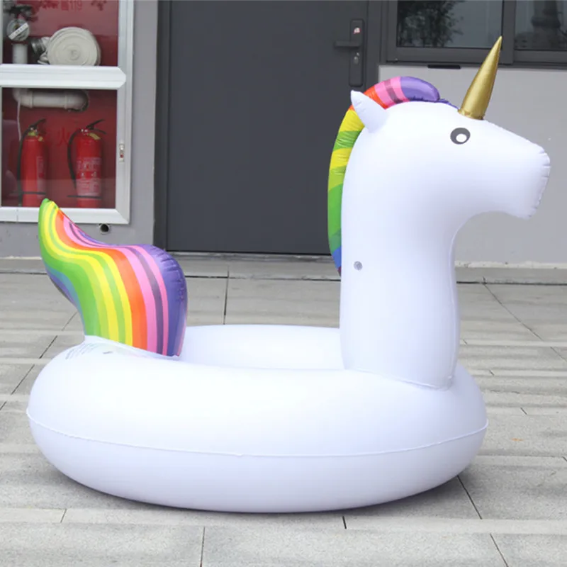 Надувные Rainbow Unicorn Плавание ming кольцо гигант бассейна 2018 новые шкафа Piscina Летние Водные развлечения вечерние игрушки для взрослых Плавание