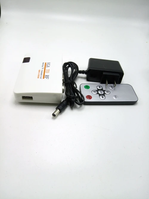 VGA к RF VGA RF конвертер компьютер к проводному интерфейсу VGA удлинитель сигнала компьютер к проводному - Цвет: Delivery as shown