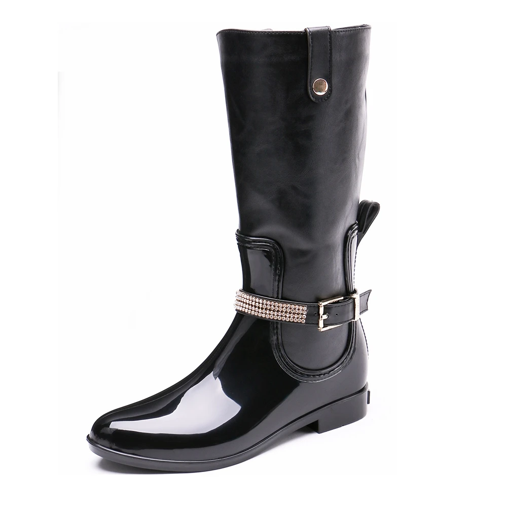 TONGPU/Женские Модные непромокаемые сапоги до колена 58 394|high rain boots|knee high bootsrain boots |
