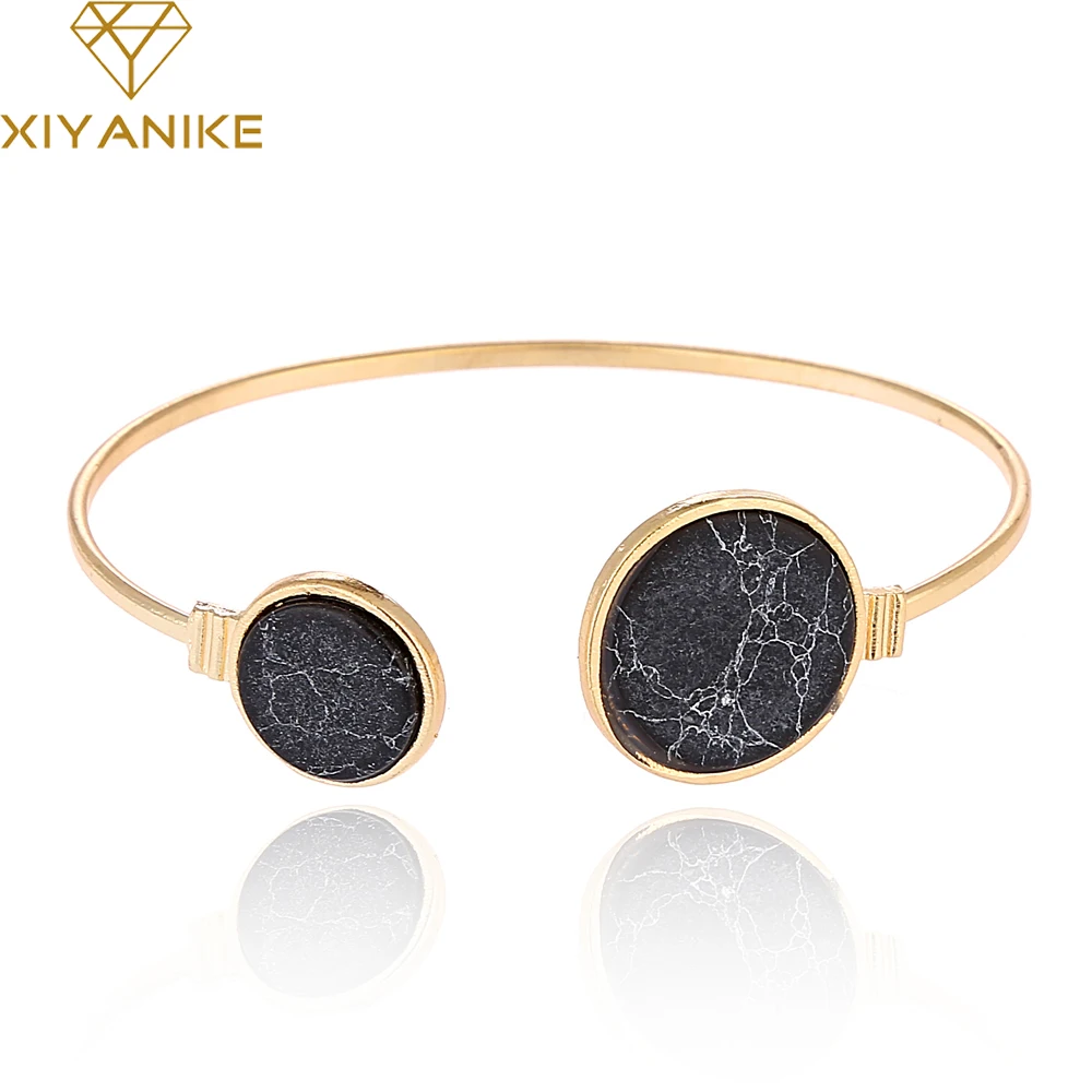 

New Arrival 2017 Big Brand Luxury Fashion Personality Acrylic Bracelet For Women Gift bracelets & bangles pulseiras B65