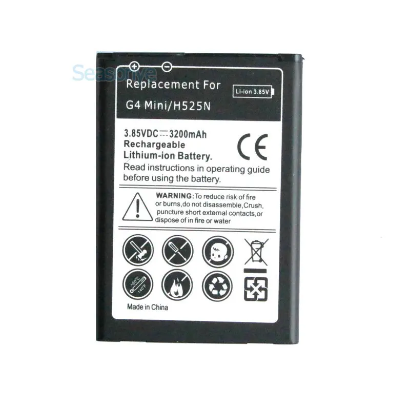 Сменный аккумулятор для LG H525N G4 mini G4mini Beat G4Beat G4C G4S H735T 3200 мАч BL 49SF / BL49SF|battery for|battery for