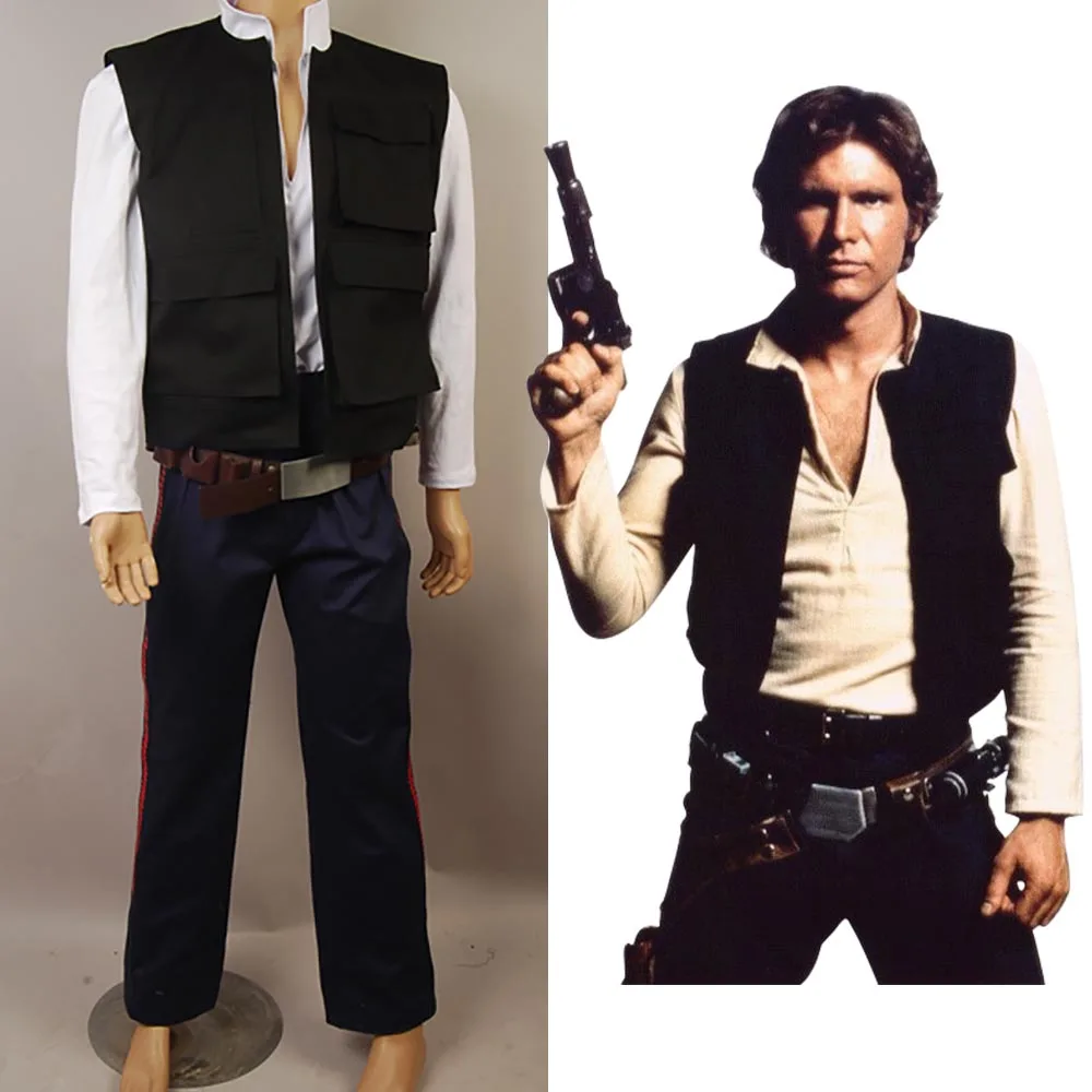 han solo cosplay costume