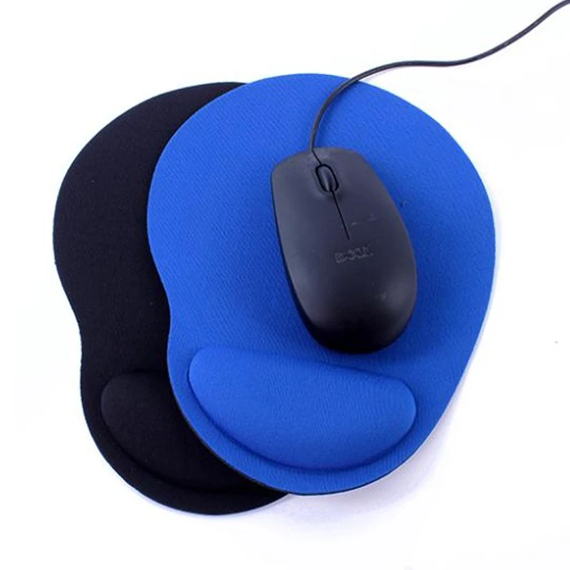 

Optical Black Comfort Wrist Rest Support Mat Mouse Mice Pad Computer PC Laptop Soft Free Shipping For Dota2 Diablo 3 CS Mousepad