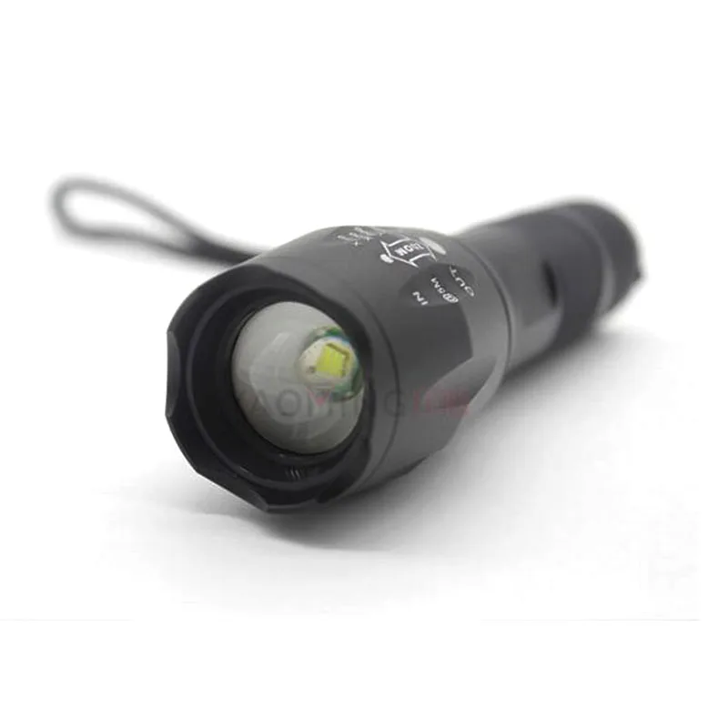 Led Linterna Cree XML T6 3800lm мощный фонарик водонепроницаемый фонарь полицейский красный