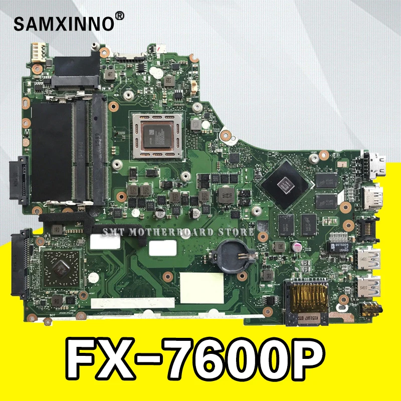 X550ZE Motherboard FX 7600 CPU For ASUS X550ZA X550Z X550 K550Z VM590Z