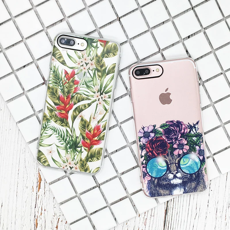 Girl Phone Case for iPhone 6 6s 7 8 Plus Case for iPhone X Women Relief