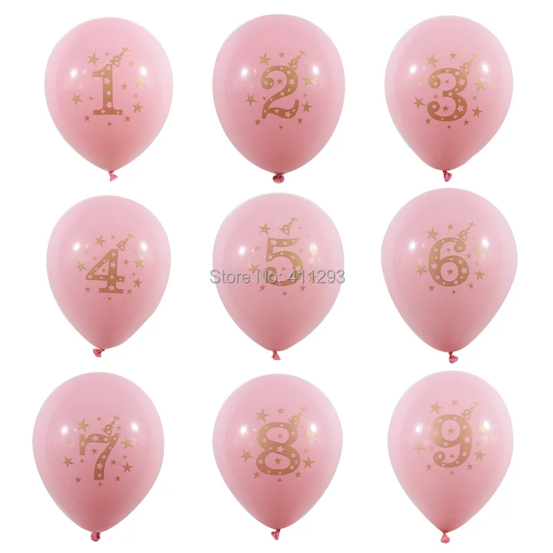 12 unids/lote niños cumpleaños globo escribiendo número 1 2 3 4 5 6 7 8 9 años 1st 2nd fiesta de cumpleaños digital globo de látex Globos 12 unids/lote niños cumpleaños globo escribiendo número 1 2 3 4 5 6 7 8 9 años 1st 2nd fiesta de cumpleaños digital globo de látex Globos