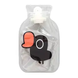 Мини Портативный прозрачный ПВХ горячий пакет сумка бутылка воды мультфильм теплые руки многоразового бутылки аксессуары подарок