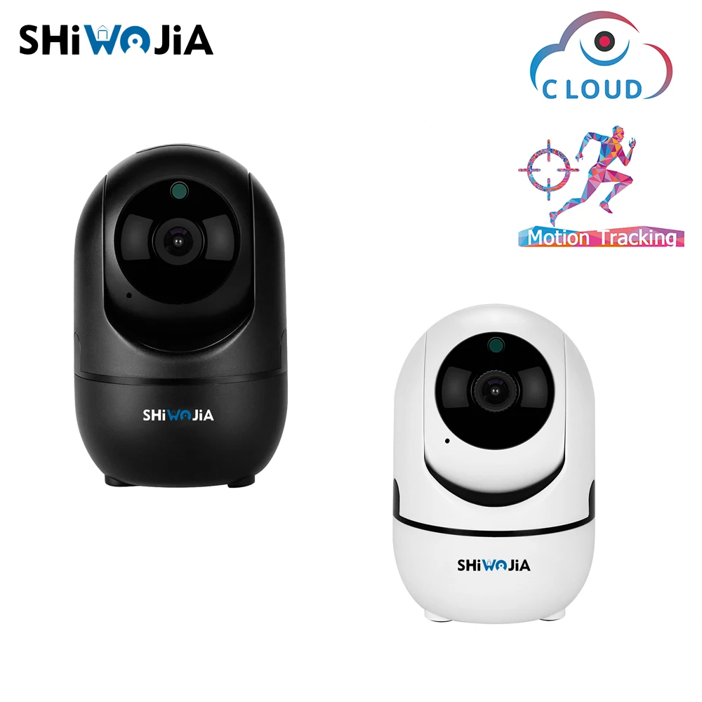 SHIWOJIA 1080 P WI-FI Проводная ip-камера AI Auto Tracking мини WI-FI Cam видеонаблюдения дома сетевая камера системы скрытого наблюдения INQMEGA videca