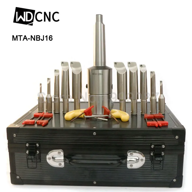 NBJ16 скучно Системы HSK63A R8 MTA 3 MTA4 MTA5 BT30 BT40 BT50 SK40 SK M16 держатель 8 шт. сверлящей оправкой 6-51 мм