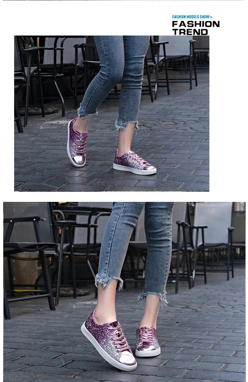 Повседневные женские кроссовки; Femme ; брендовые Роскошные женские туфли на плоской подошве; теннисные туфли; scarpe donna; блестящие женские туфли; zapatos mujer