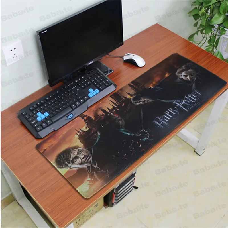 Babaite Boy Gift Pad Harry Potter  Office Mice Gamer Soft Mouse Pad Free Shipping Large Mouse Pad Keyboards Mat