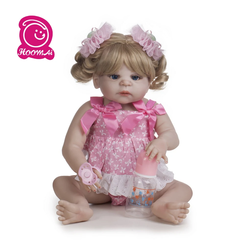 55 см силиконовая кукла для новорожденных детей подарок девочек Bebe Alive мягкая