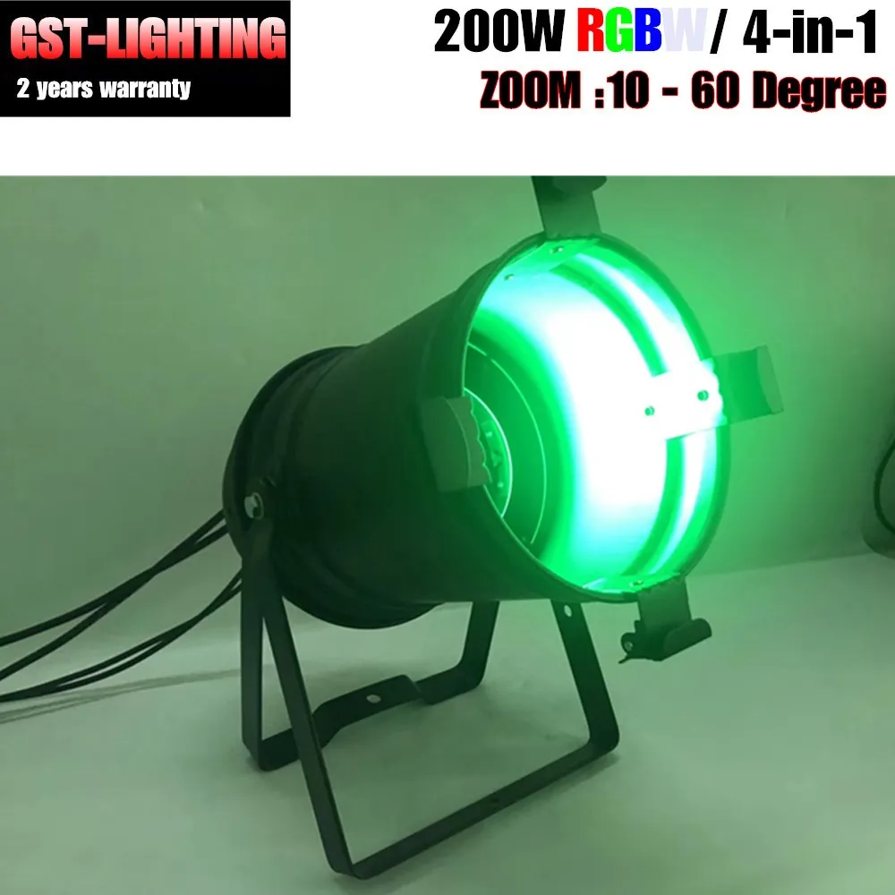 200 Вт Led COB Zoom Par Cans 3200k теплый белый DJ свет для|Эффект освещения сцены| |