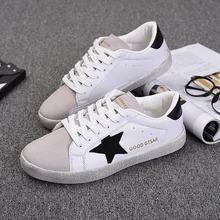 2017 New Brand Fashion couple shoes Casual Italy Golden Retro Shoes Dirty Star Shoes Goose Shoes Chaussure Homme Zapatos Mujer