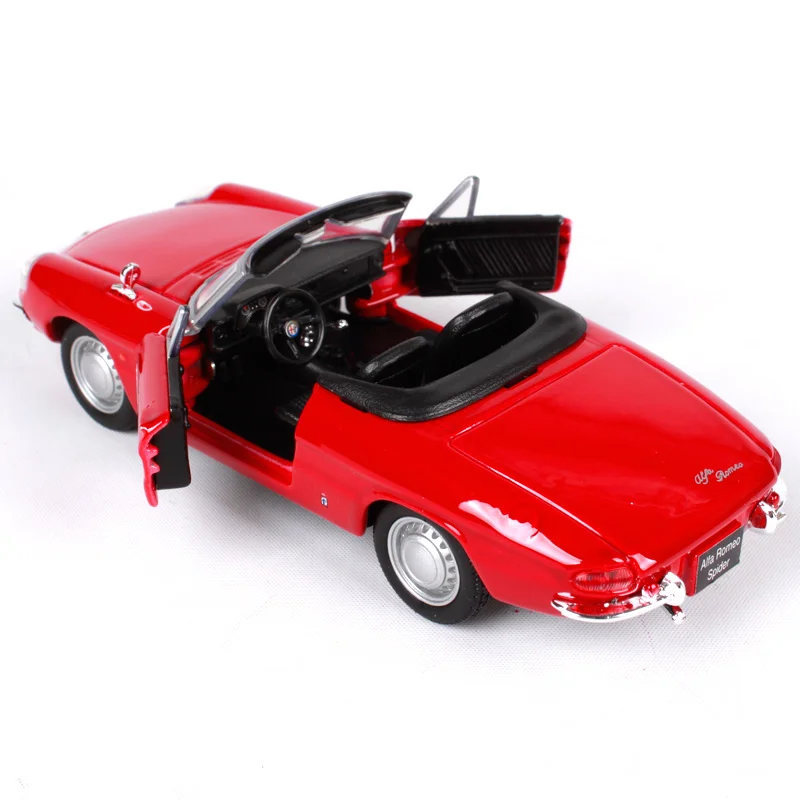 Bburago 1:32 ALFA ROMEO SPIDER винтажный автомобиль ретро классический литая модель