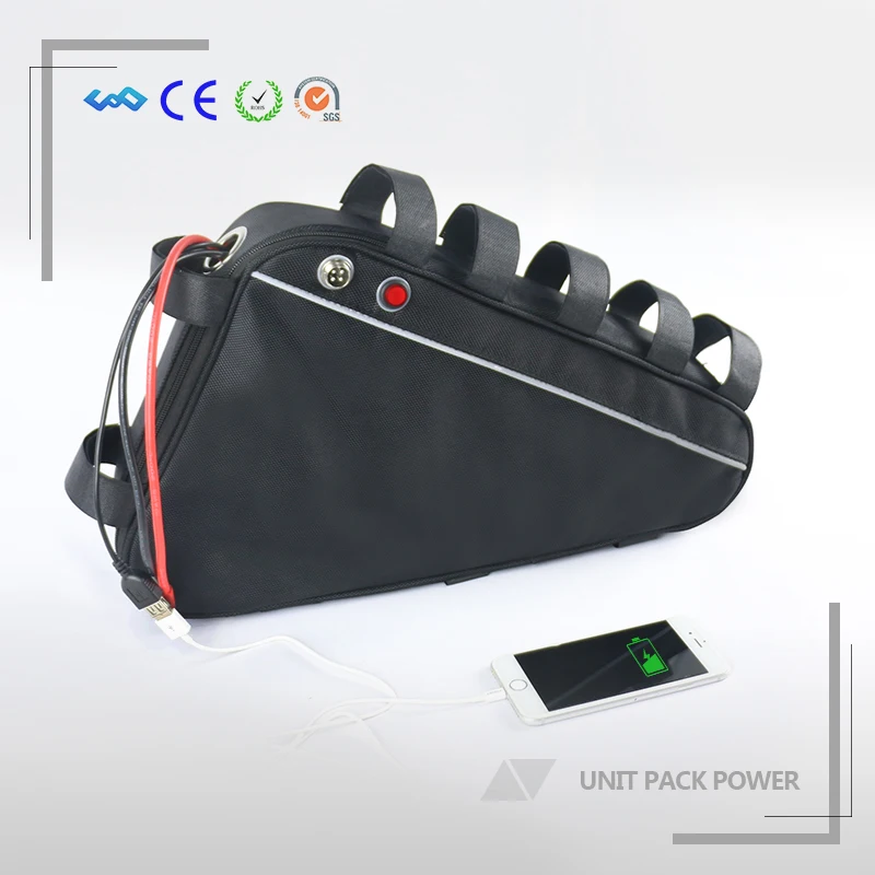

48V 15AH EBIKE Triangle Battery 48V 15.6Ah Li ion Battery LG Cell 1000W Bafang elctric bike Battery with USB 30A BMS+Charger
