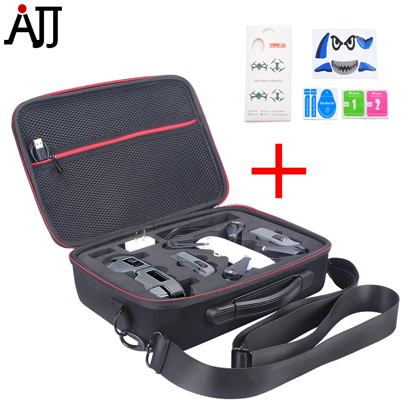 DJI Spark Drone Accessories Messenger Shoulder Bag Carrying Travel Handbag PU Portable