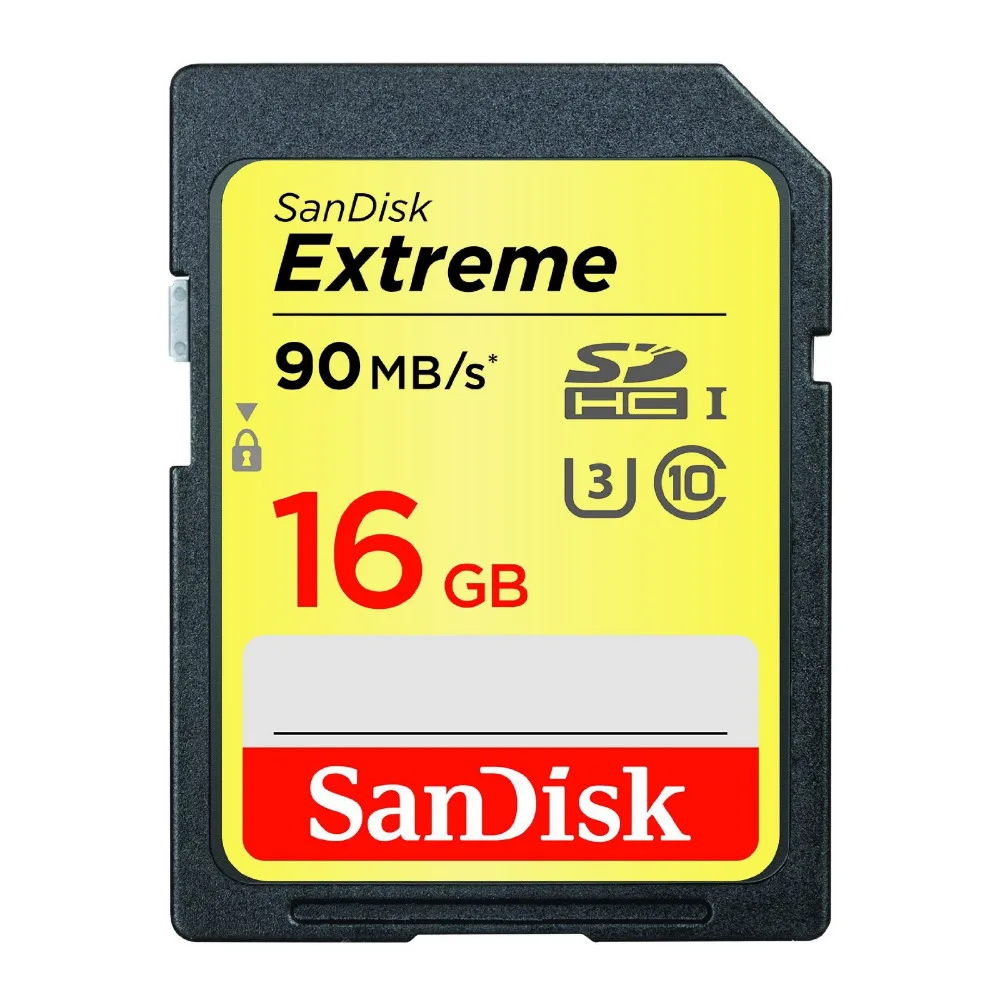 Новый 2015 Горячая Продажа 100% Первоначально Неподдельный SanDisk Extreme SDHC UHS-I SD Камера