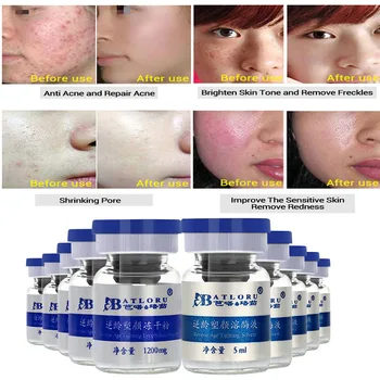 

Batloru freeze-dried powder skin repair EGF epidermal growth factor skin essence oil and acne skin repair essence 6pieces
