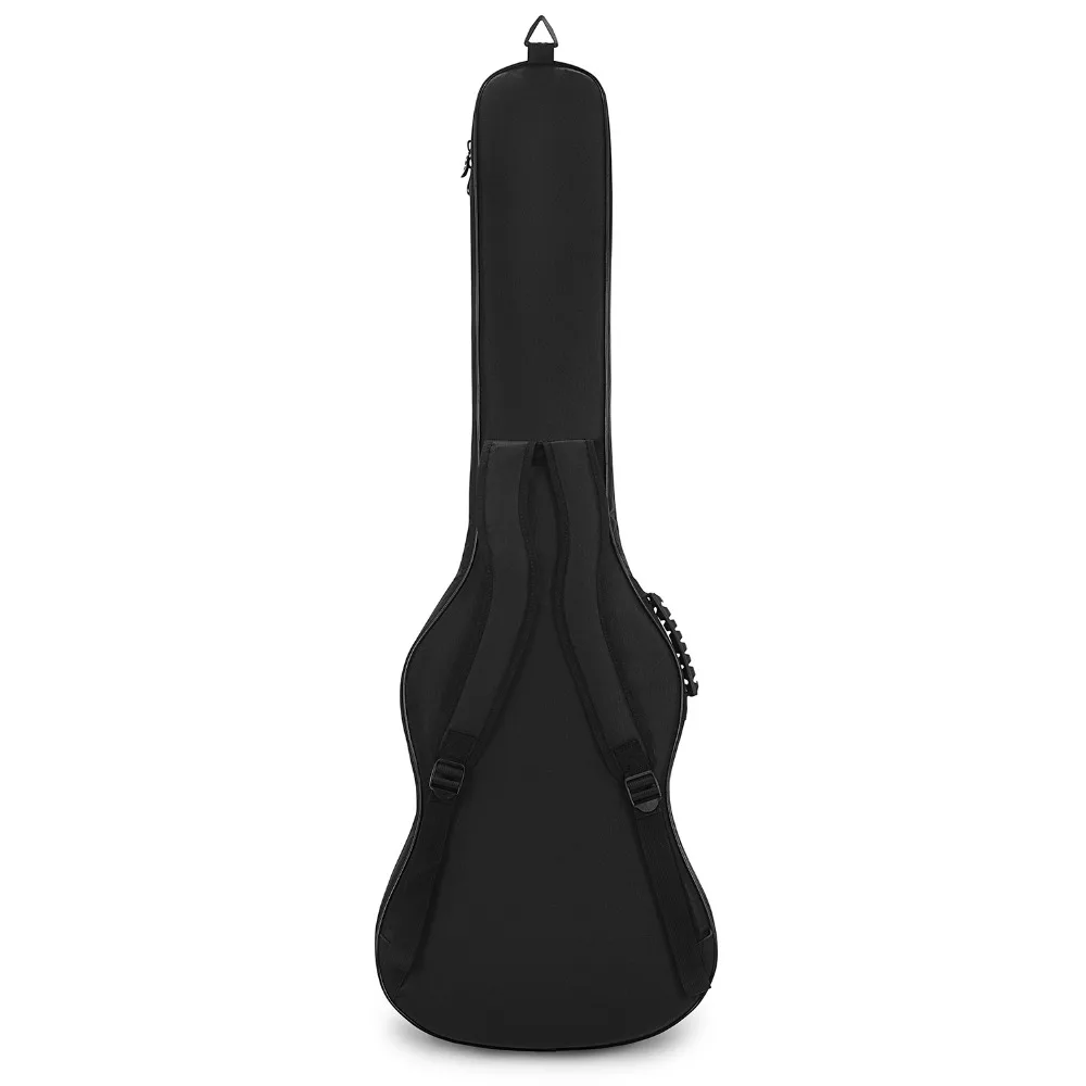 Donner 43/39 дюймов Премиум электрическая бас гитара Gig сумка рюкзак чехол водостойкий нетканый внутренний уплотненный губчатый коврик