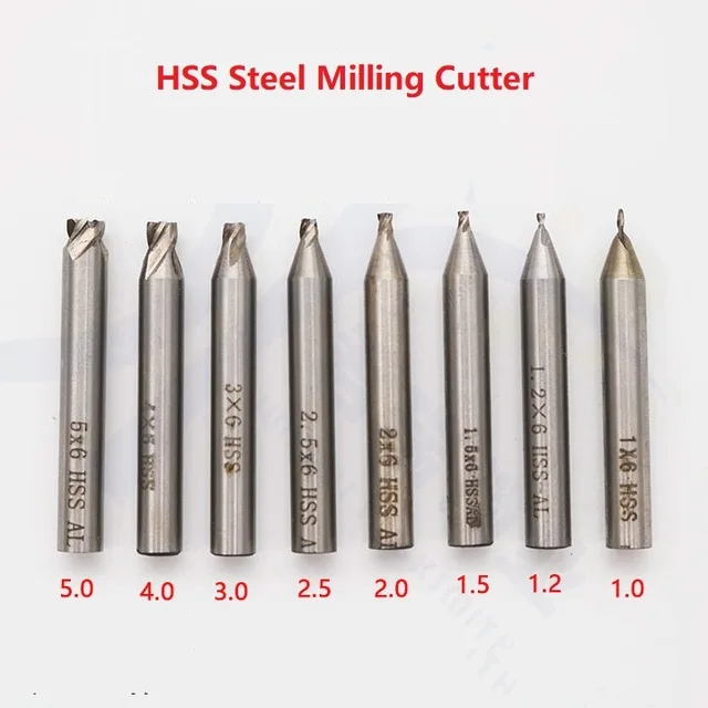 

HSS Full Drill Bit Milling Cutter Twist drill For E9 A80 A7 V8X6 All vertical key machine