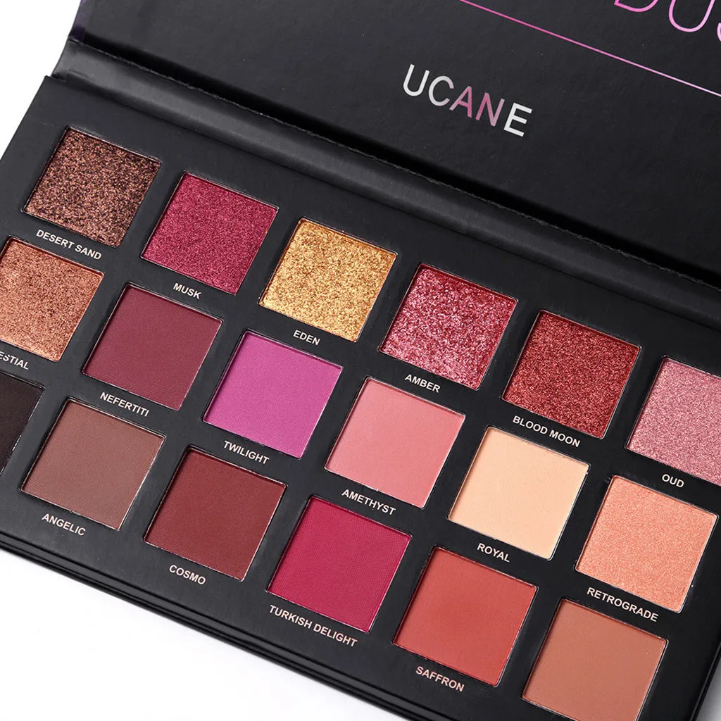 

2019 New Arrival 18 Color Pearl Glitter Eye Shadow Powder Palette Matt Eyeshadow Cosmetic Makeup