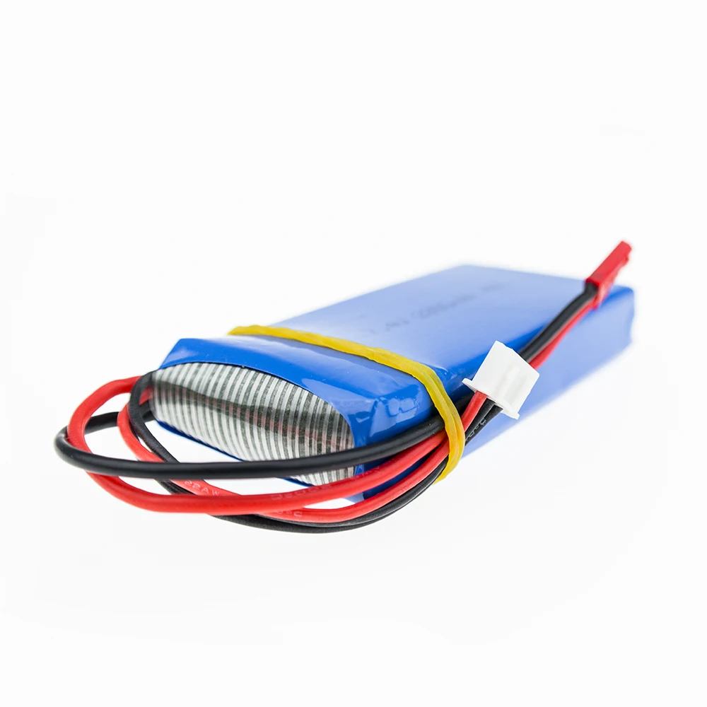 3 шт. Литий-Полимерный Аккумулятор 7,4 V 2800 mAh 2 s US зарядное устройство для WLToys V262 V333 V323 V666 р/у вертолет Квадрокоптер беспилотная часть