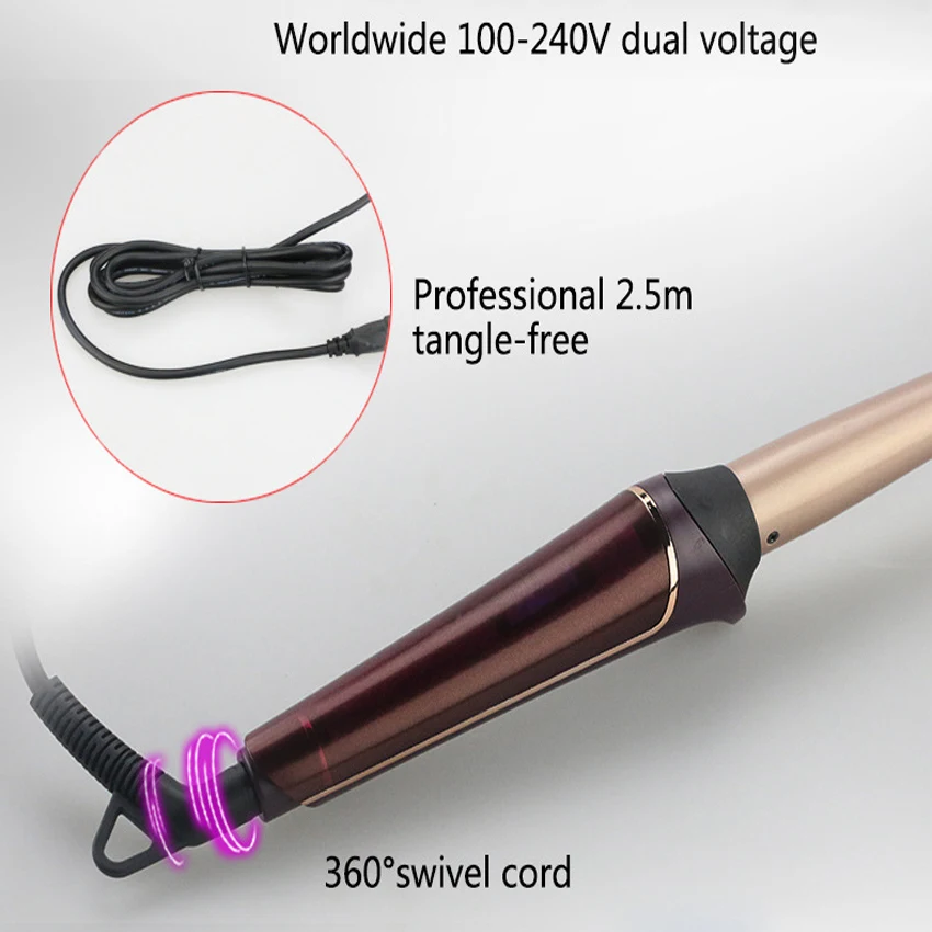 Ceramic Styling Tools professional Hair Curling Iron Hair waver Pear Flower Cone Electric Hair Curler Roller Curling Wand Ceramic Styling Tools professional Hair Curling Iron Hair waver Pear Flower Cone Electric Hair Curler Roller Curling Wand