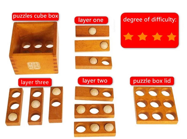 puzzle cube box 