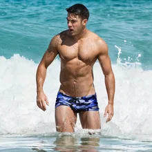 Мужские плавки камуфляжные мужские шорты модные шорты для плавания для серфинга сексуальные плоские Угловые плавательные брюки пляжные спортивные брюки 248