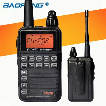 

Professional Dual Receiver Two-Way Radio PUXING PX-2R UHF 400-470MHz