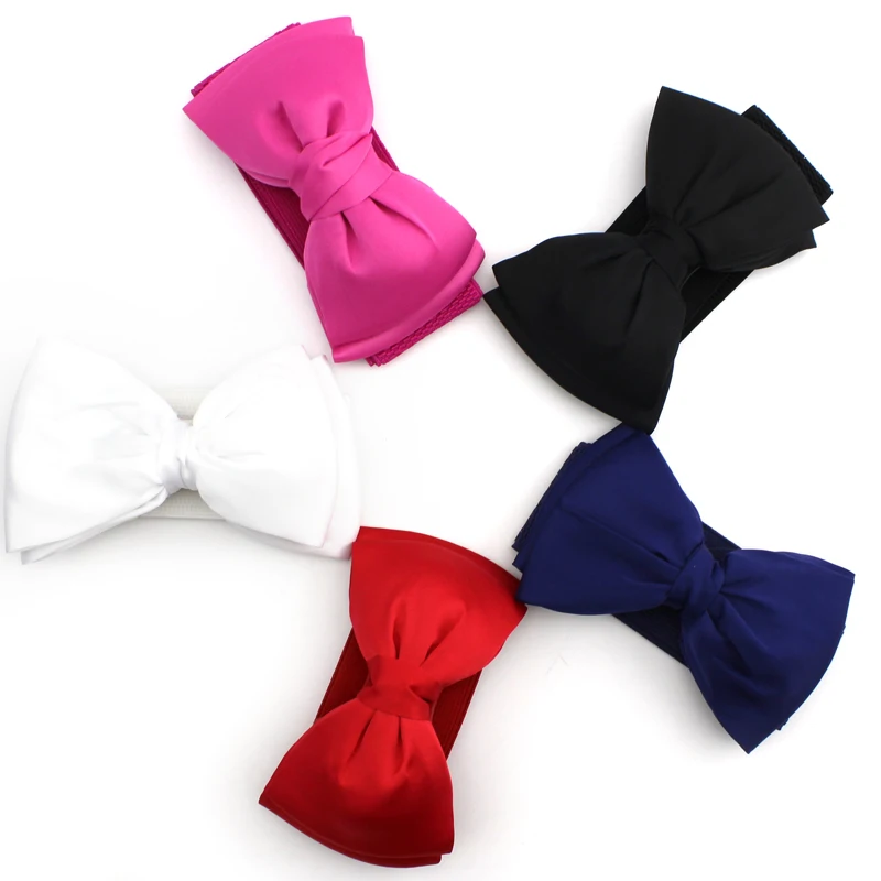 BFDADI Cummerbund 2018 самые модные женские конфетные ремни с бантом универсальные широкие