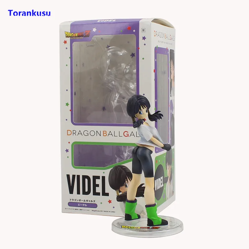 Драконий жемчуг Z Gohan жена Gals Videl г н сатана дочь Сексуальная фигурка ПВХ Коллекция