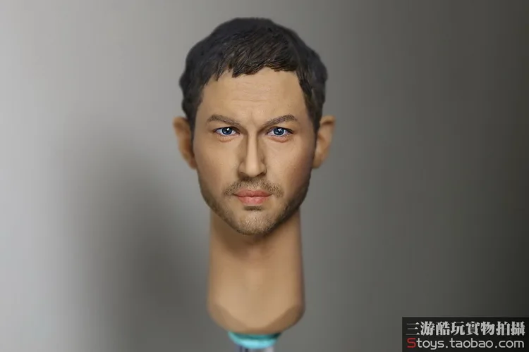 

1/6 scale figure head shape for 12" Action figure doll Mad Max 4 Tom Hardy doll head for figure, not include body