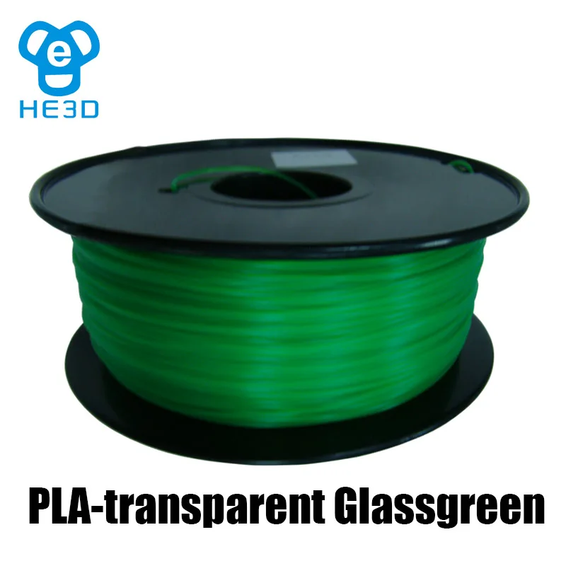PLA-transparent Glassgreen