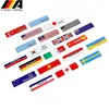 Car Styling 3D Aluminum UK Germany USA Russia France Sweden Malaysia Indonesia National Flag Emblem Badge Motorcycle Car Sticker ► Photo 2/6