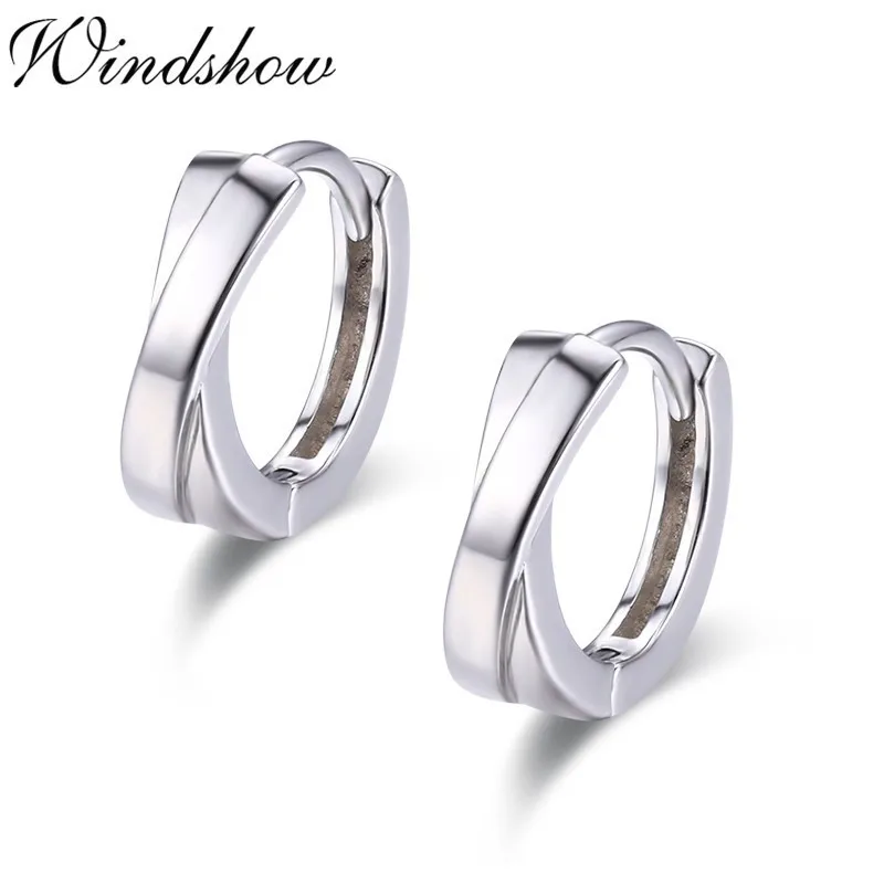 

Cute 925 Sterling Silver Cross Circles Small Loop Huggie Hoop Earrings For Women Jewelry Kids Baby Toddler Girls Arose Aretes