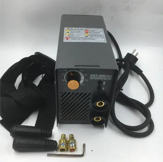 New Arrival Portable Mini MMA Welder AC 220V Arc Electric Welding Machine 10-200A DIY Welding Rod 2.5MM 4