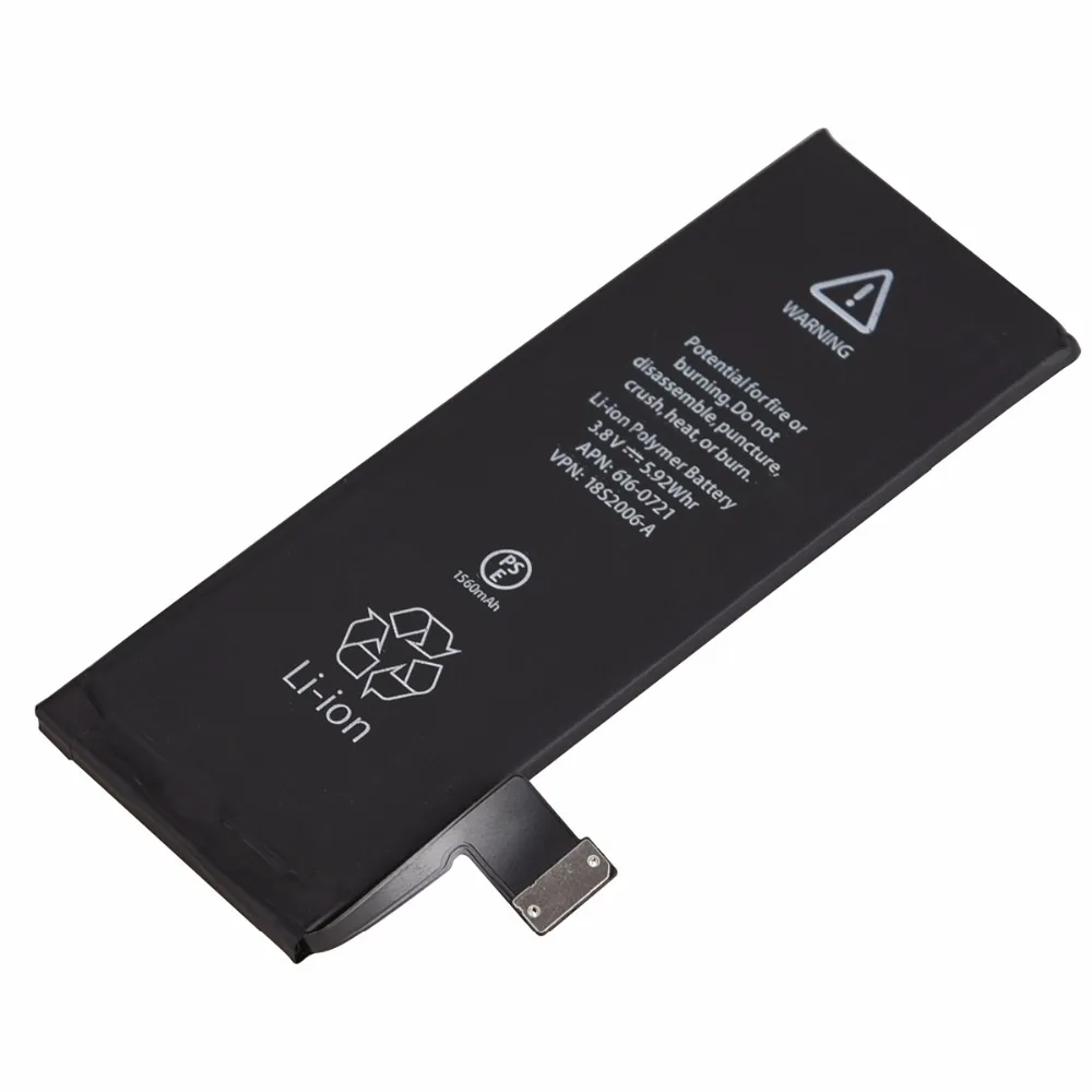 1560mAh для iPhone 5s телефона литий ионная батарея запасная iphone 5 s Bateria|Аккумуляторы