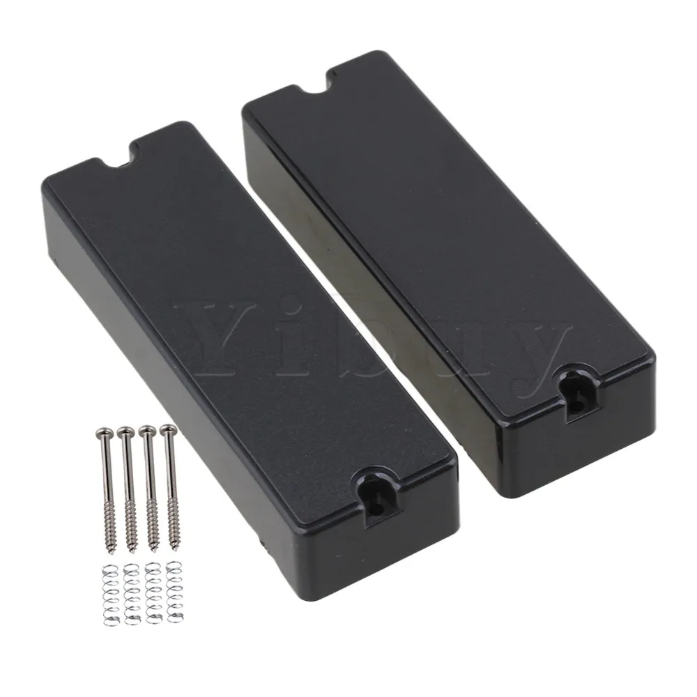 

Yibuy 1 Set of 2 6-string Soap Bar Pickups For Bass Guitar